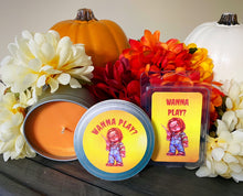 Load image into Gallery viewer, Chucky Wanna Play? Candles and Wax Melts