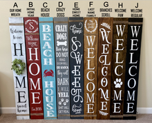Load image into Gallery viewer, Front Porch Welcome Signs
