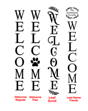 Load image into Gallery viewer, 5 Foot Welcome Sign