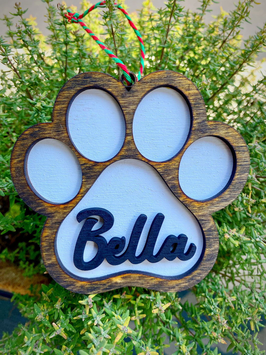 Personalized Paw Ornaments
