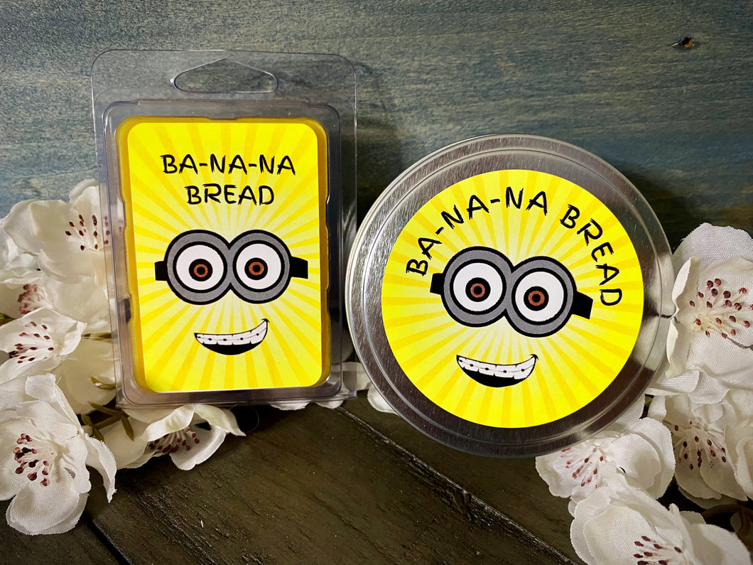 Minion Ba-Na-Na Bread Candles & Wax Melts